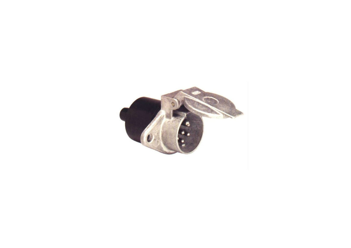 Priză electrică 7 poli 24V aluminiu