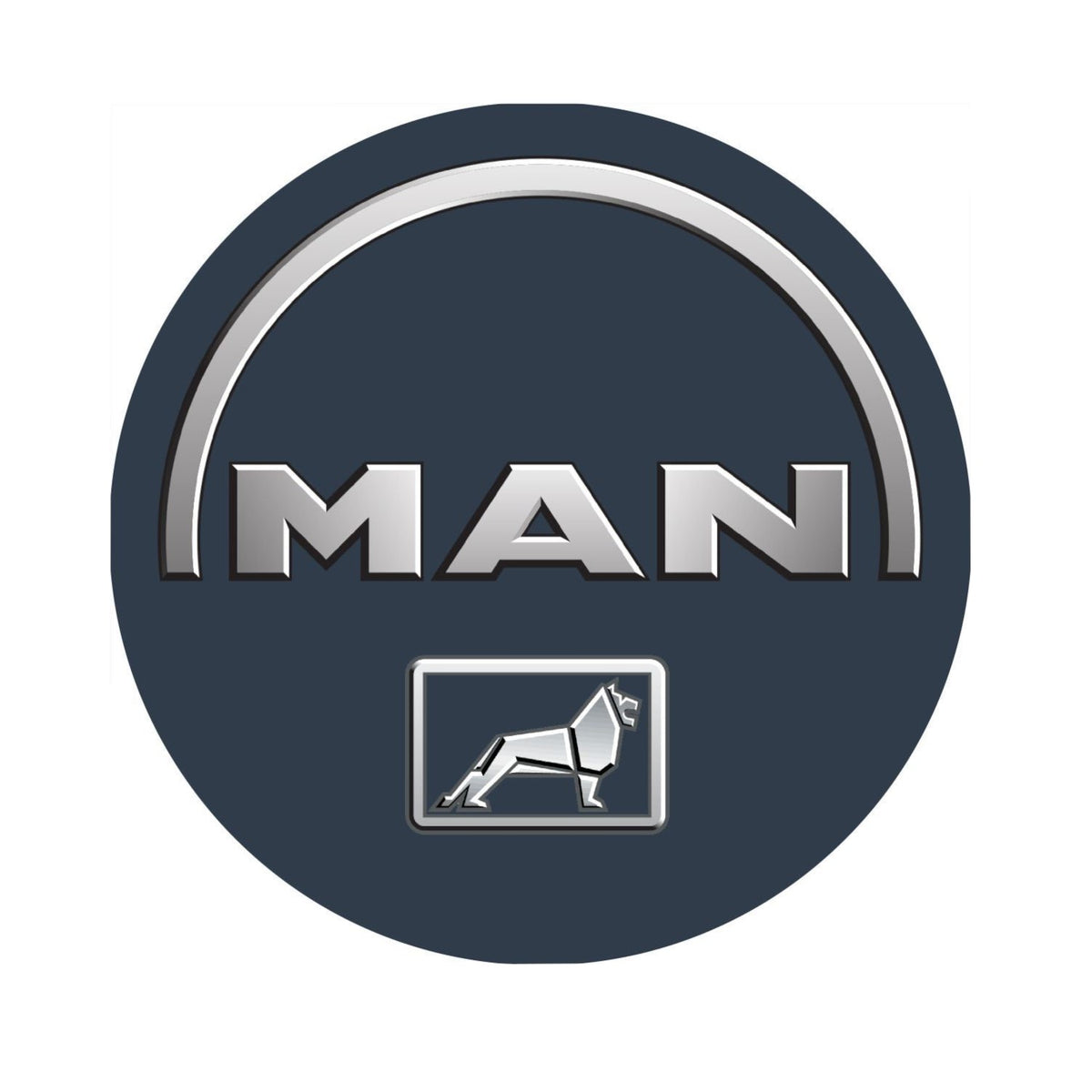 Autocolant pentru MAN cerc 22cm