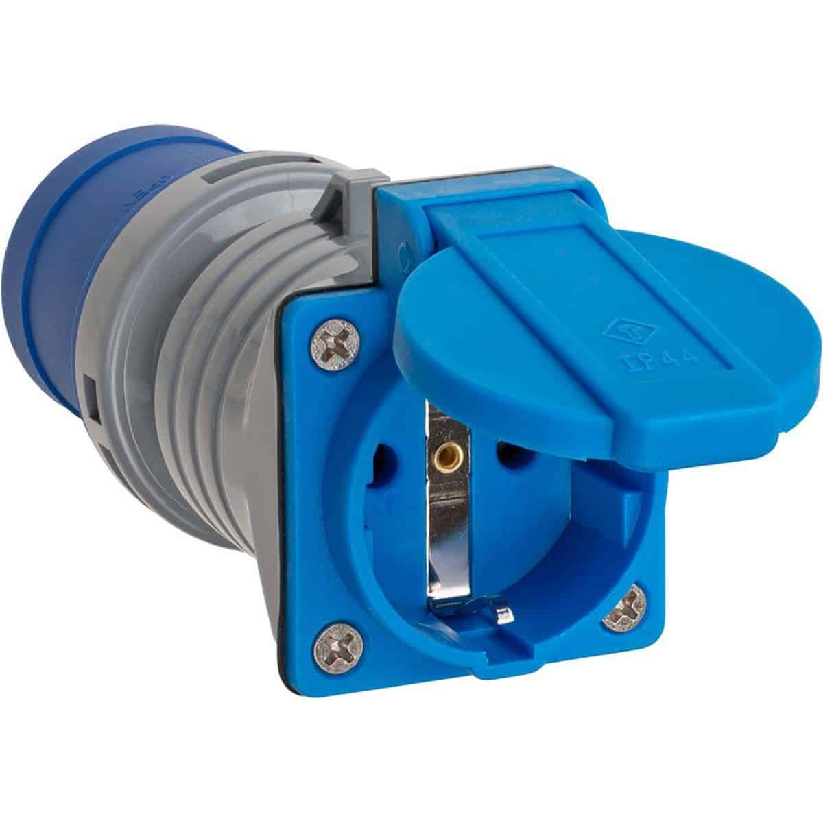 Adaptor electric Perilex de la 3 pini la priză de 230 V