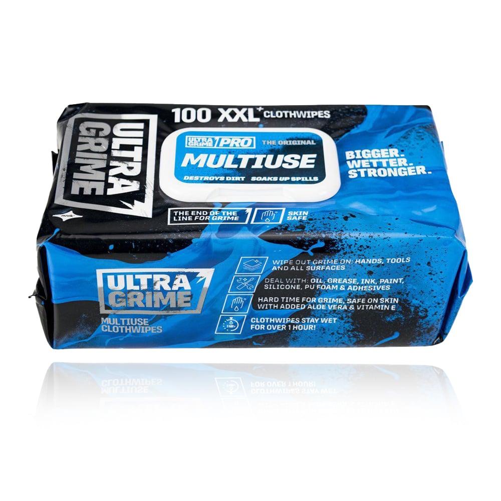 Șervețele umede Ultragrime PRO Multiuse XXL+ 100buc/pachet