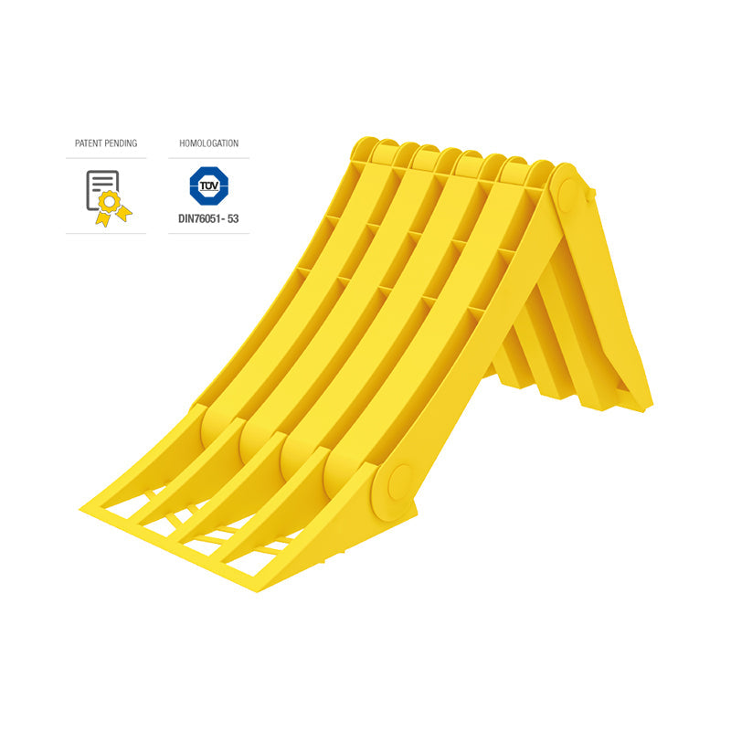 Roți din plastic cu inserție metalică, pliabile
