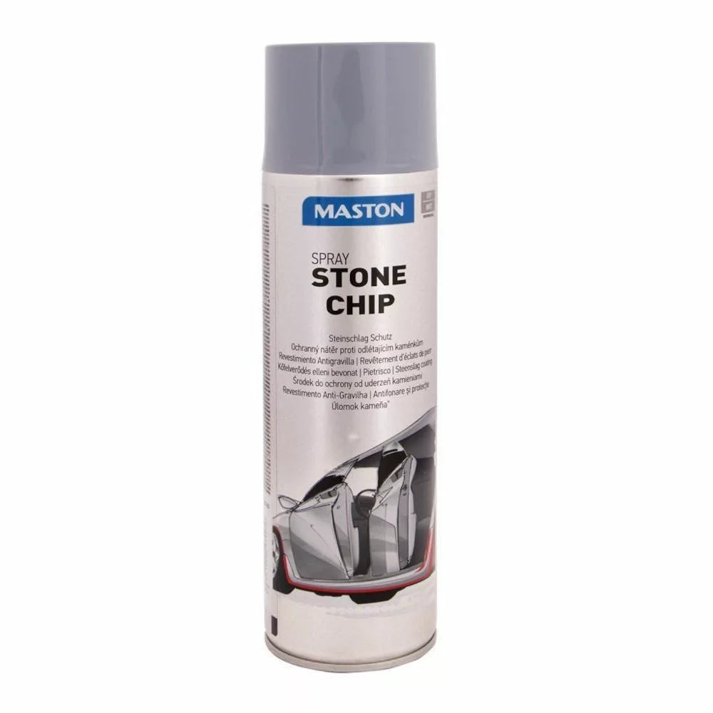 Spray de protecție pentru șasiu și vopsea împotriva ciobirii, gri, 500 ml