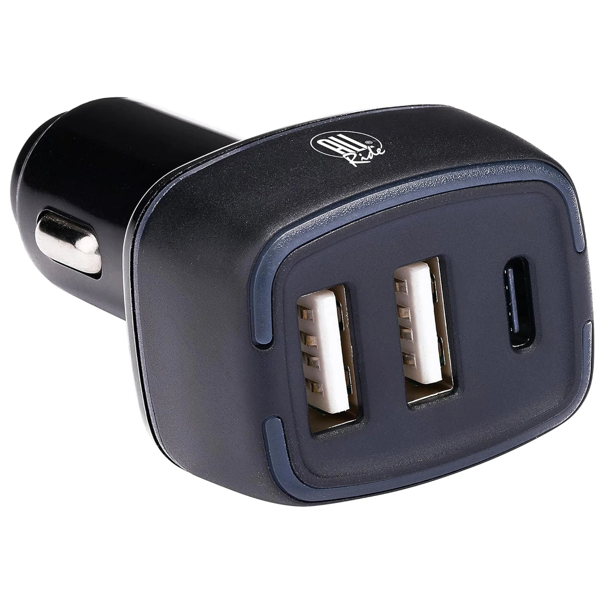 Încărcător de țigări mai ușor 2 USB și 1 difuzor de tip C