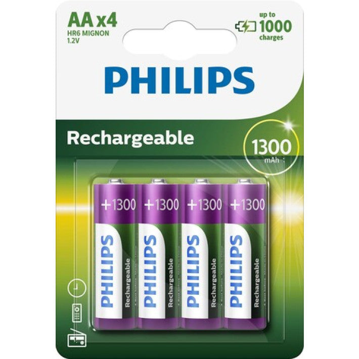 Articol de reumplere (baterie) AA 4PCS NIMH 1300MA