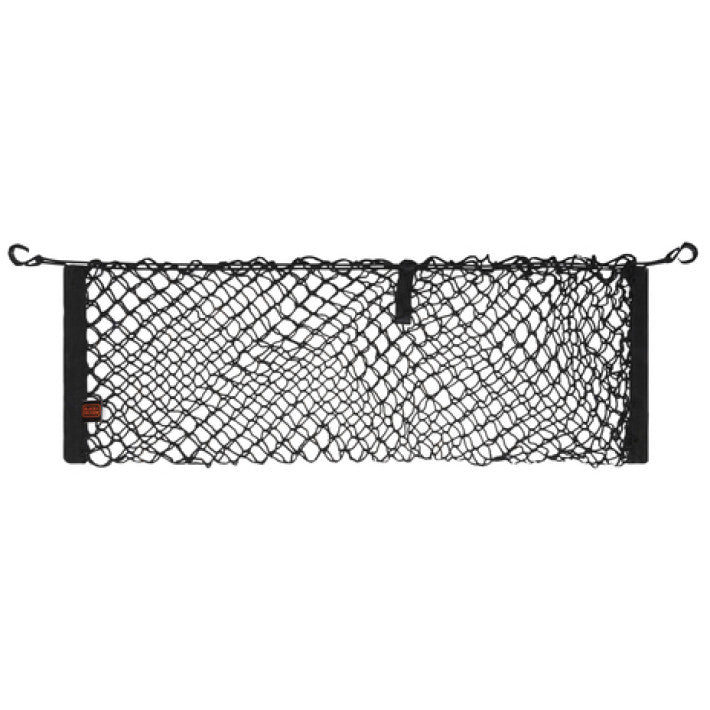Cizme de mașină organizând net negru+punte 125x30xcm 185g 2 cârlige