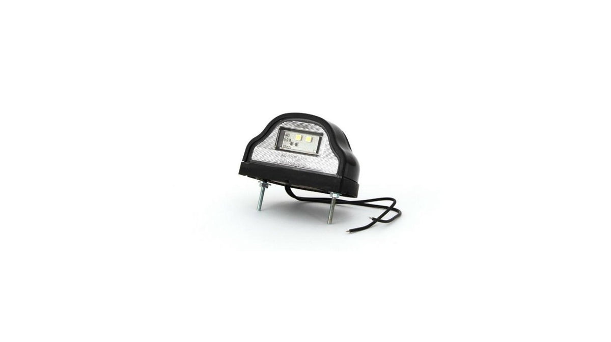 Lampă număr negru cu cocoașă LED 12-24V