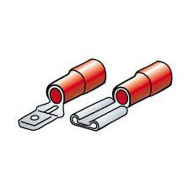 Conector terminal glisant 20 perechi mamă-tată, parțial izolat