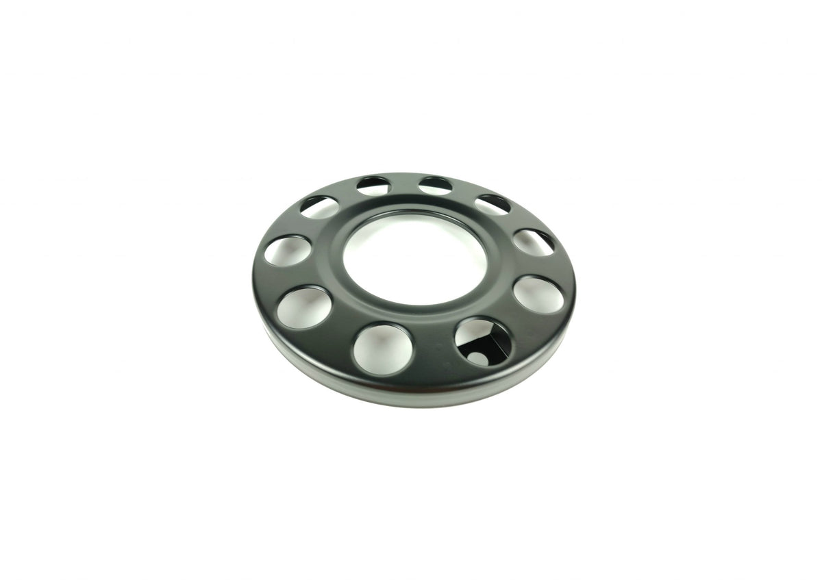 Capac central de roată pentru camion, inel negru de 16,5 inch