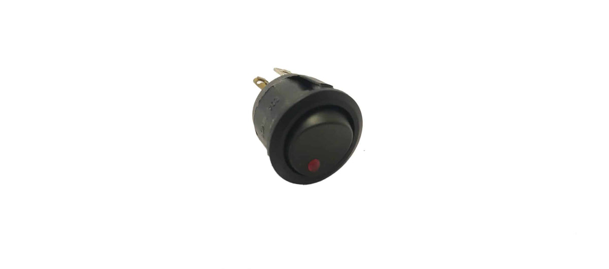 Comutator basculant rotund cu LED-uri