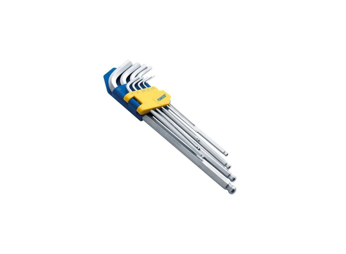 Set de chei imbus cu cap sferic 9 buc