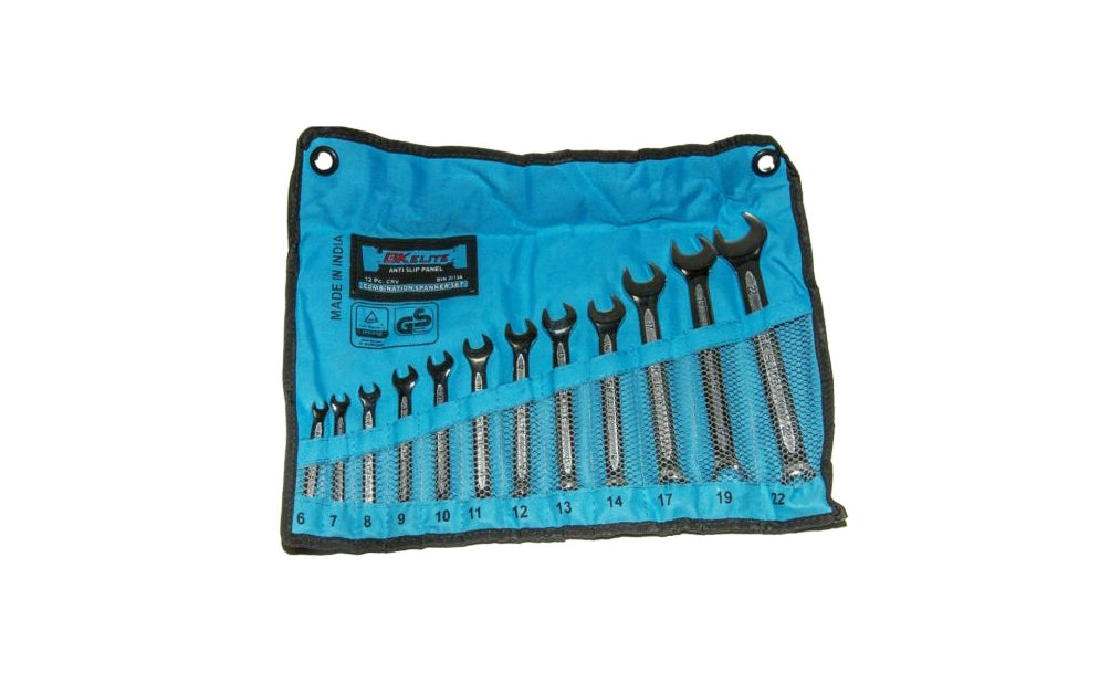 Set de chei inelare deschise 12 buc 6-22mm GK Elite