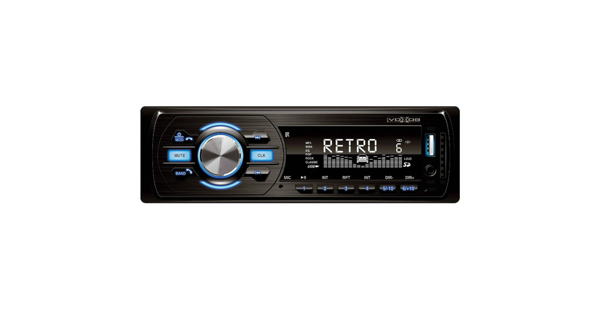 Radio auto și MP3/WMA player (BT, FM RDS, USB, SD, AUX)