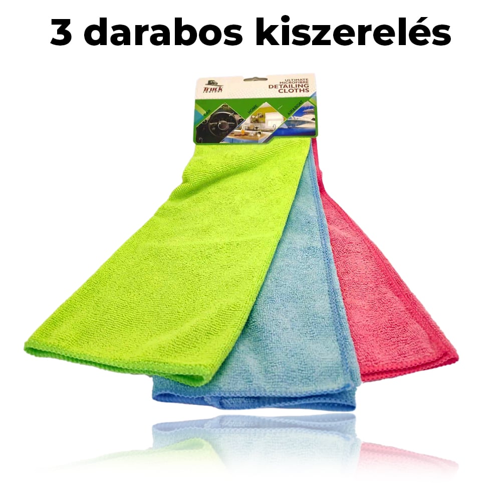 Lavetă din microfibră 400x400mm set de 3 bucăți