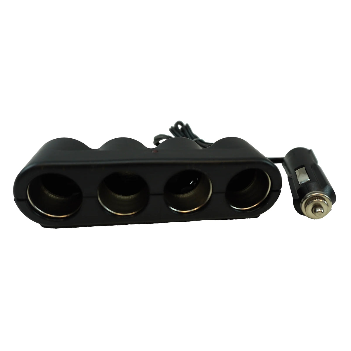 Distribuitor de brichetă auto cu 4 ieșiri și indicator LED roșu