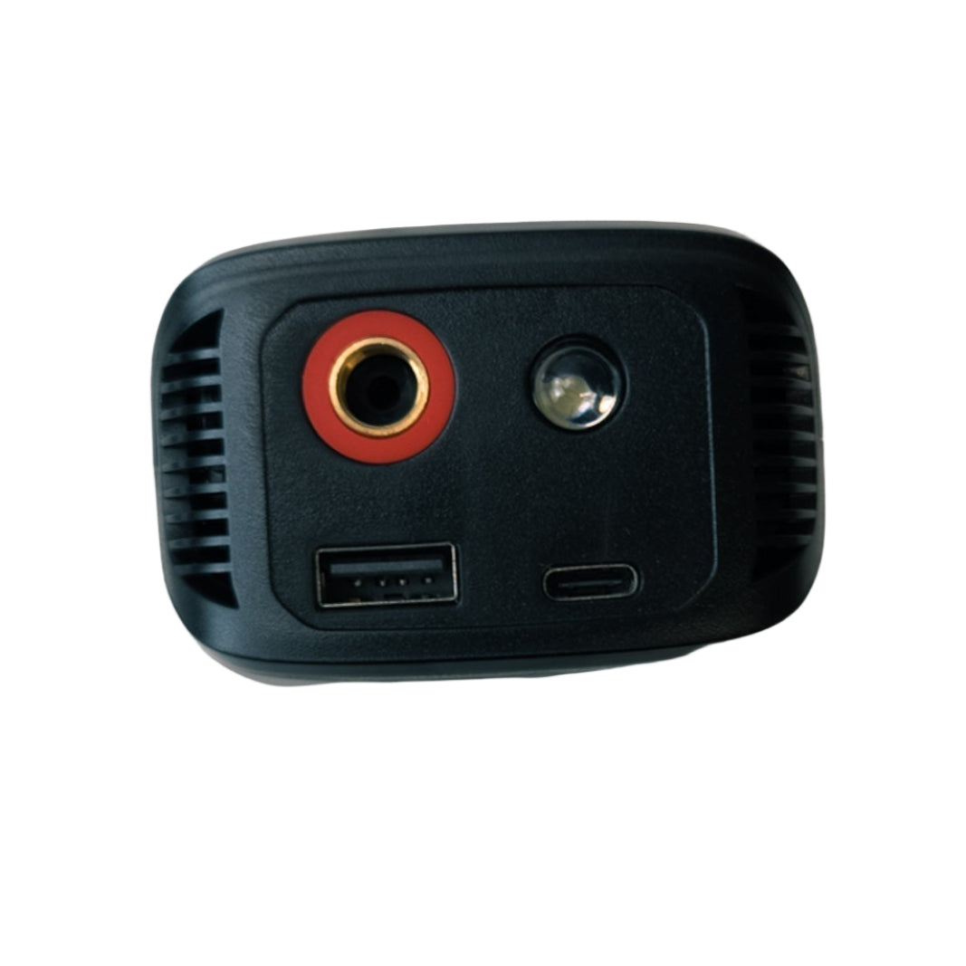Mini compresor power bank cu funcție de lanternă