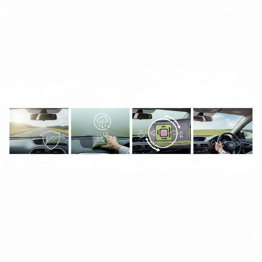 Perniță dezumidificare auto, 400g