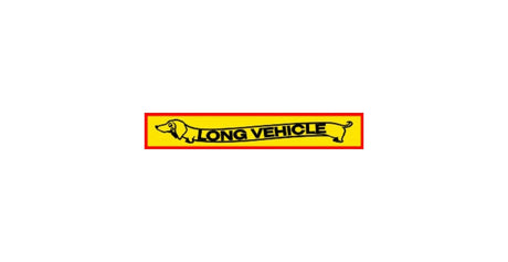Autocolant Long Vehicle intrare 