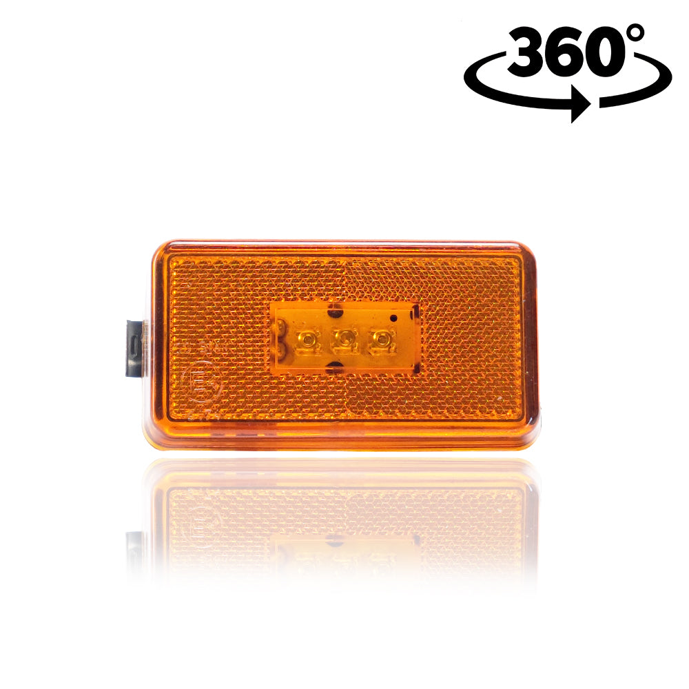 Indicator de poziție lampă LED galben pentru Scania R 