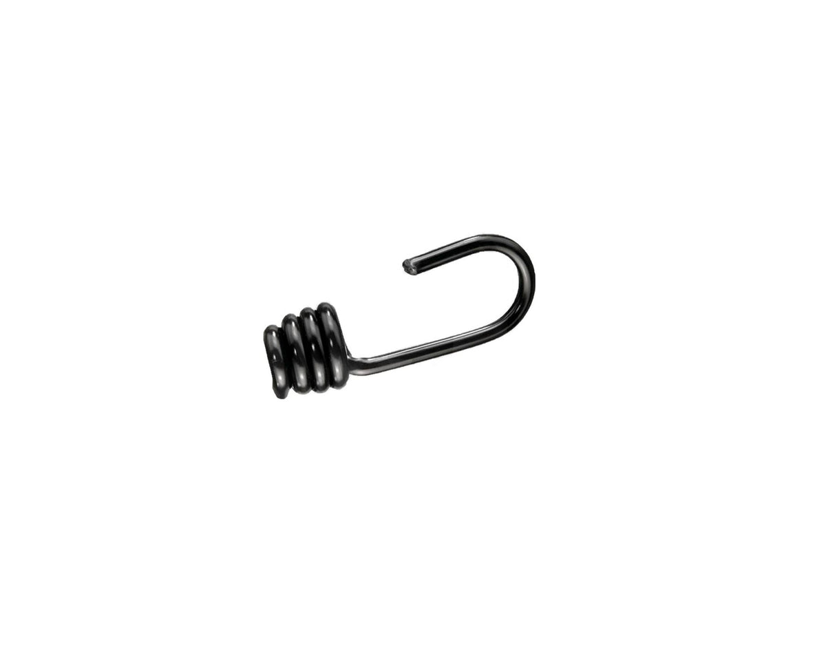 Capăt de coardă elastică cu cârlig spiral 