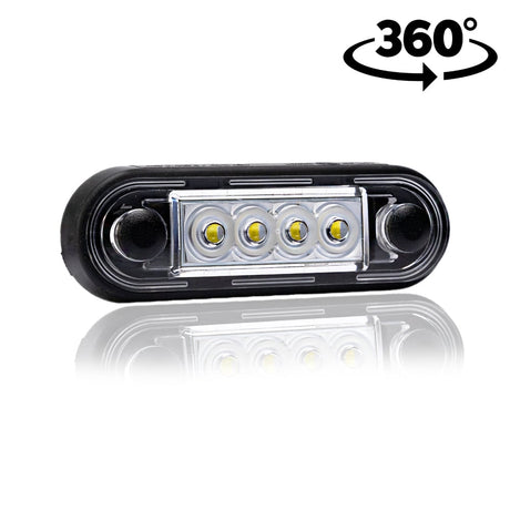 Lămpa poziție LED încorporabilă 4LED 