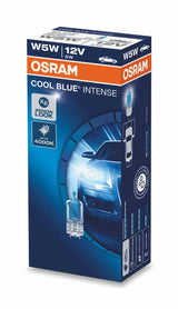 Bec LED T10 cu soclu de sticlă W5W 