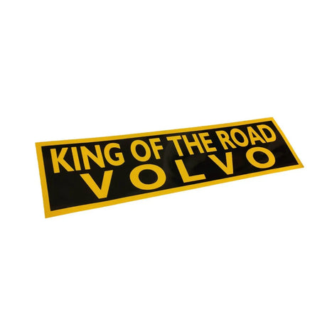 Matrice - King of the road inscripție 
