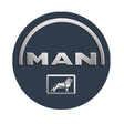 Autocolant pentru MAN cerc 22cm 