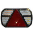 Lampă LED cu 6 funcții, prismă triunghiulară 12V-24V 
