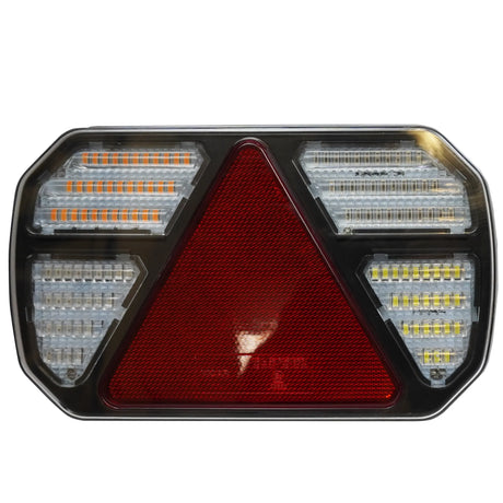 Lampă LED cu 6 funcții, prismă triunghiulară 12V-24V 