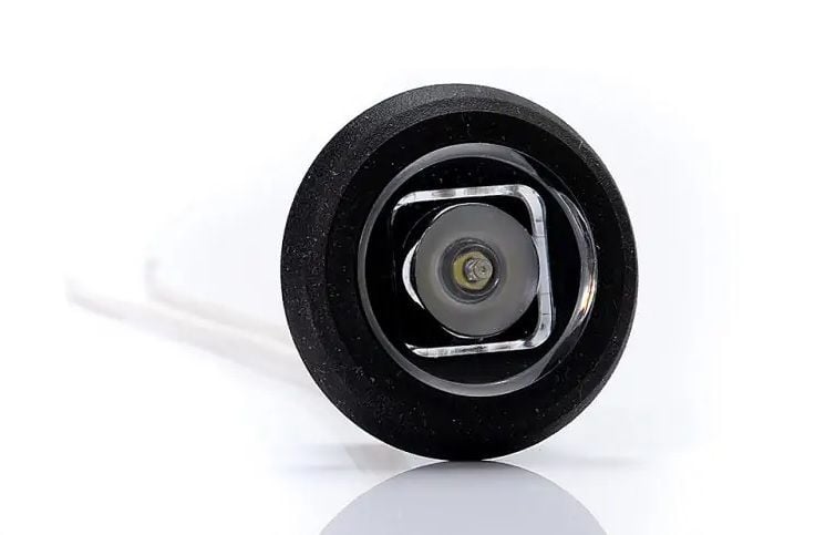 LED de poziție lampă cerc alb 