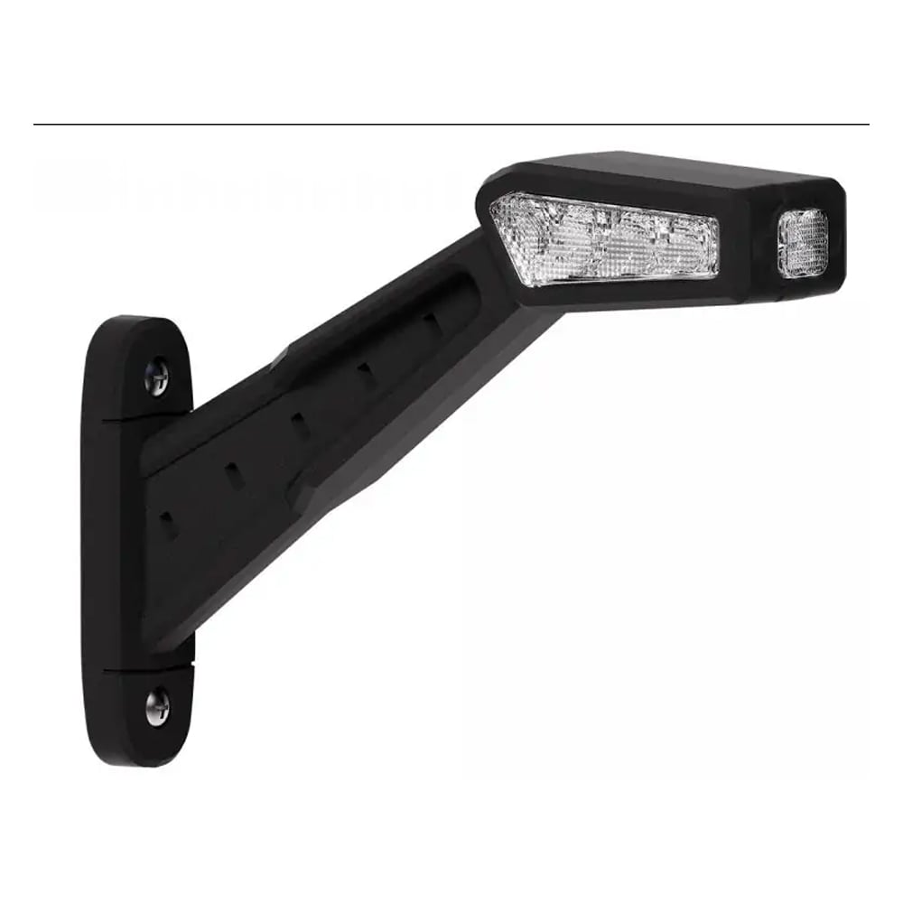 Lampă de cauciuc de semnalizare a lățimii dreptunghiulară mare cu LED-uri 