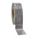 Bandă reflectorizantă aluminiu 5 cm lățime cu marcaj E 