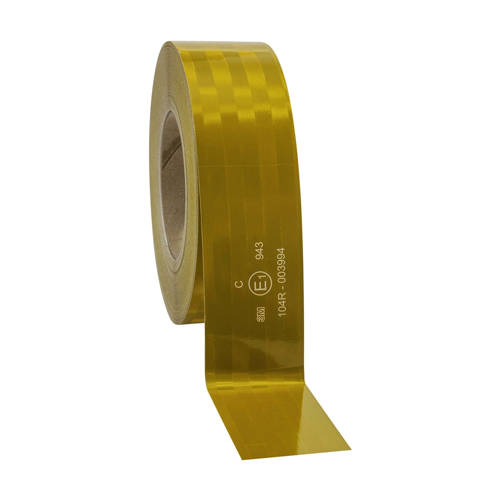 Bandă reflectorizantă aluminiu 5 cm lățime cu marcaj E 