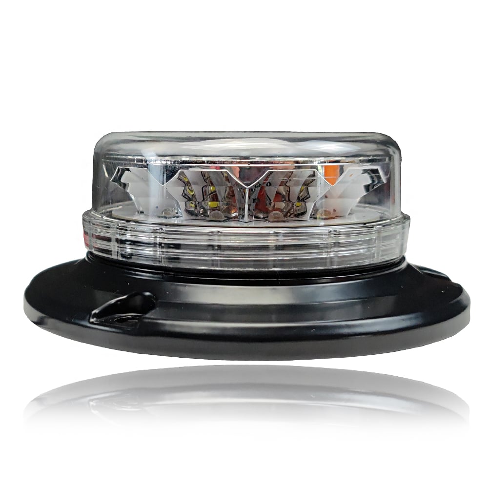 Lampa intermitentă cu 4 culori LED ultra-subțire magnetică 