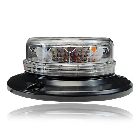 Lampa intermitentă cu 4 culori LED ultra-subțire magnetică 