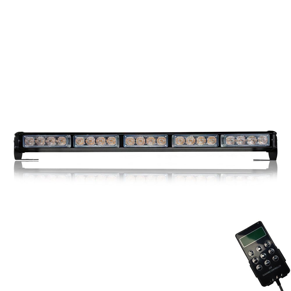 Pod de lumini intermitente galbene cu controler de lumină de direcție LED 