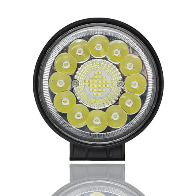 Lampă de lucru LED rotundă, lumină combinată, 12/24V, 3 variante