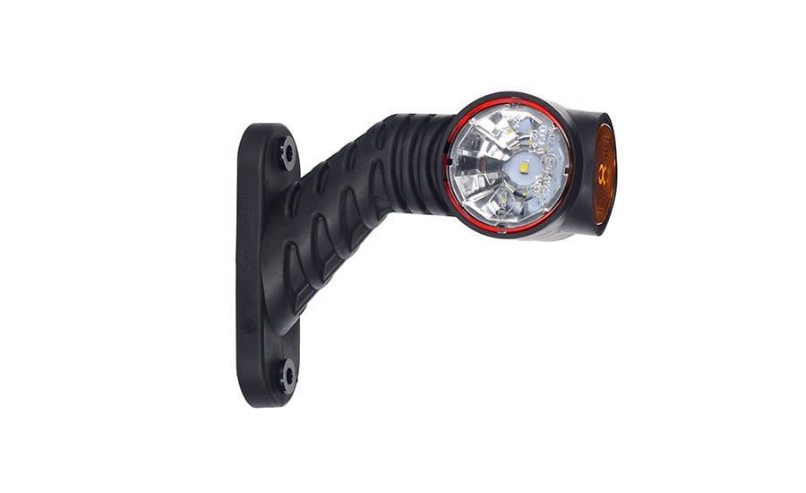 Lampă de cauciuc pentru semnalizare laterală cot cu LED Superpoint 3 