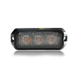 Lampa suplimentară cu LED-uri intermitente 3LED galben 12/24V cu 26 funcții 