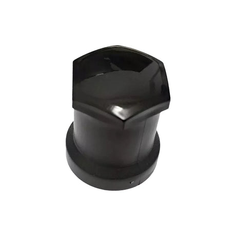 Capac cu filet negru din plastic lung rotund 32 mm 