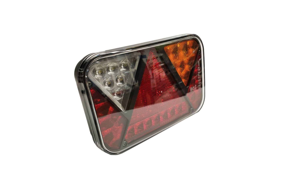 Lampă LED cu 5 funcții, prismă triunghiulară 12V 