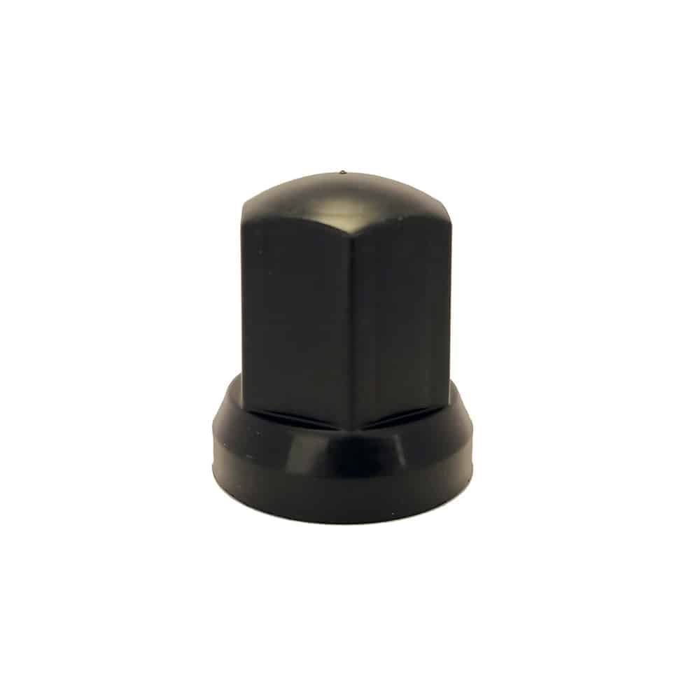 Capac cu filet din plastic negru lung 