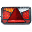Lampă LED cu 6 funcții prizmatică triunghiulară cu conector Canbus 12V 