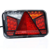 Lampă LED cu 6 funcții prizmatică triunghiulară cu conector Canbus 12V 