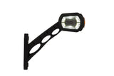 Lampă de semnalizare lată cu LED mare drept, 3 funcții 