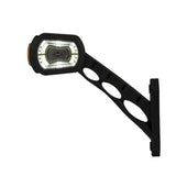 Lampă de semnalizare lată cu LED mare drept, 3 funcții 