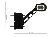 Lampă cu LED-uri pentru semnalizare de lățime, cu 3 funcții și radar de marșarier 