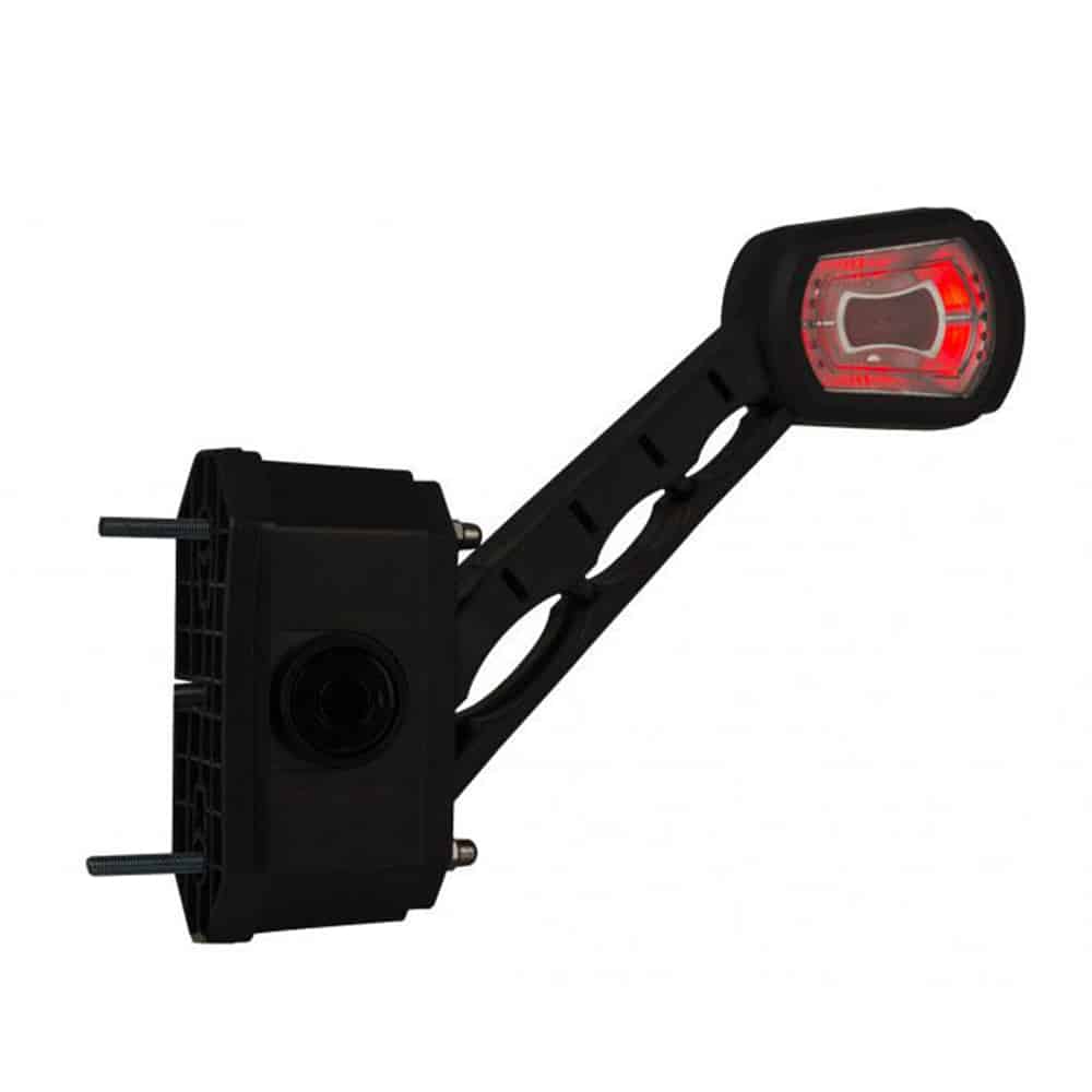 Lampă cu LED-uri pentru semnalizare de lățime, cu 3 funcții și radar de marșarier 