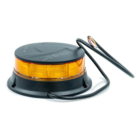 Lampa intermitentă galbenă BLACK EDITION 