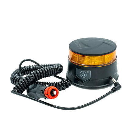 Lampa intermitentă galbenă BLACK EDITION 